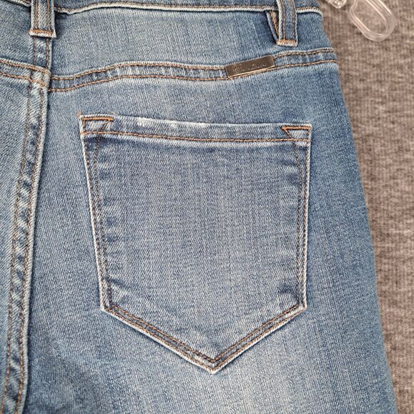 Kancan High Rise Ankle Skinny Distressed Medium Wash Jeans Size 1/24 25W - Picture 14 of 16